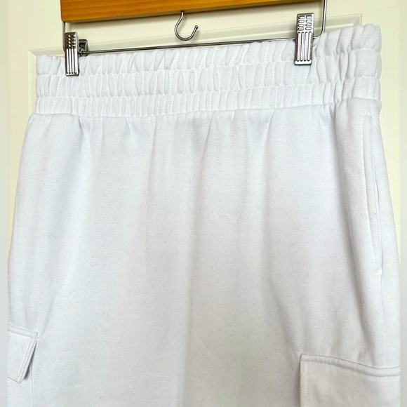 NEW Forever 21 White Midi Pencil Sweat Skirt M/L - Picture 6 of 9